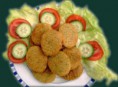 Falafel Siria, comida egipcia